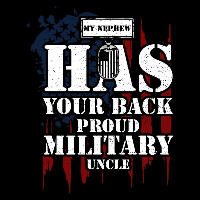 My Nephew Has Your Back Proud Mi...