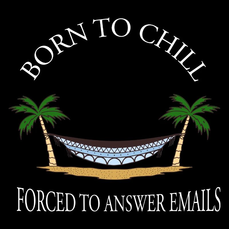 Born To Chill Forcé de répondre aux e-mails Hamac