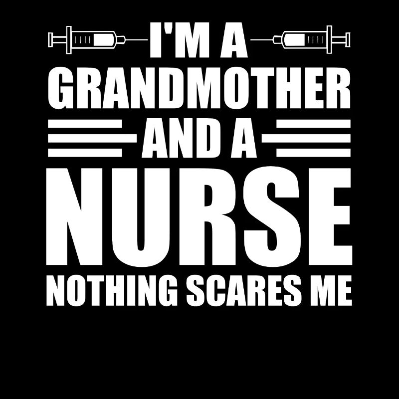 Stolze Oma und Krankenschwester