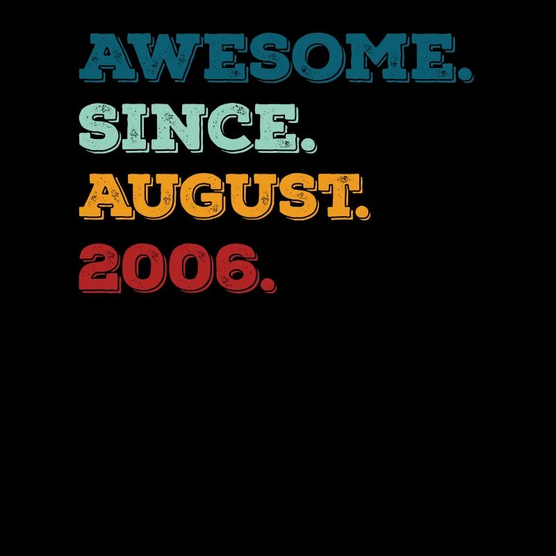 August 2006 - Birthday in August