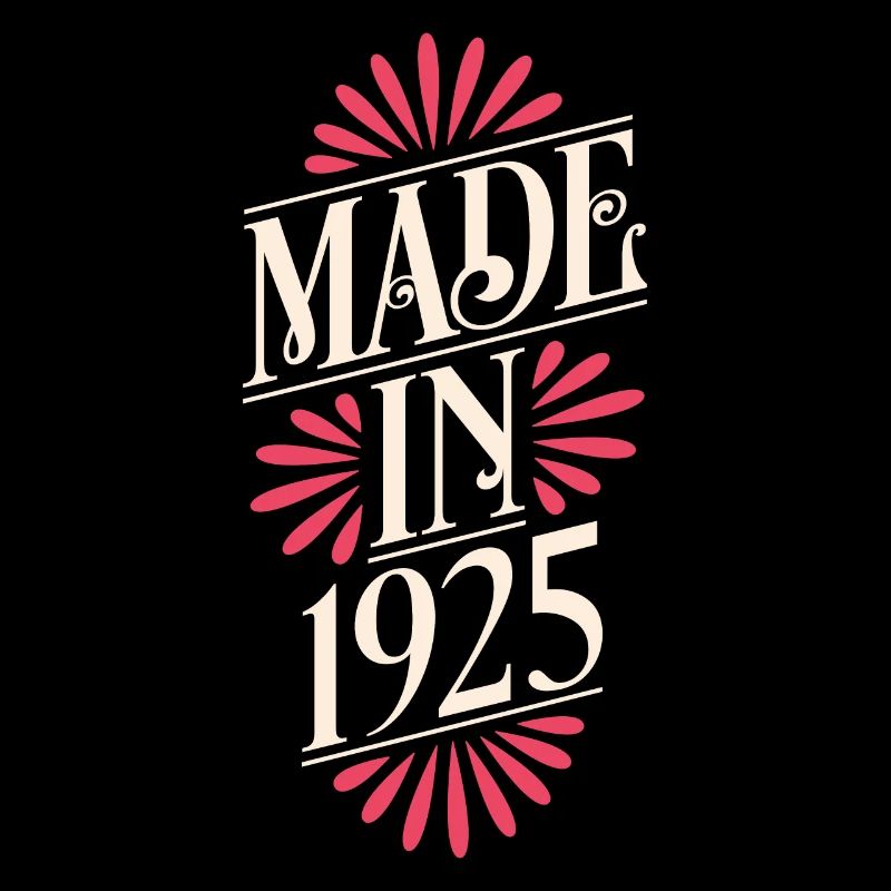 1925 - Year of construction 1925 - Born 1925