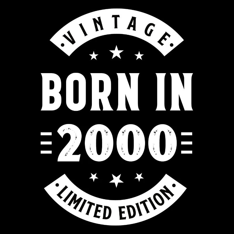 2000 - Année de construction 2000 - Année de naissance 2000