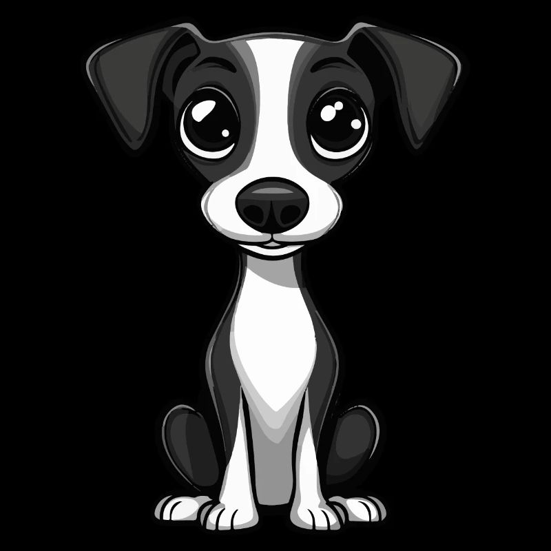 Whippet Chien Comique Bébé