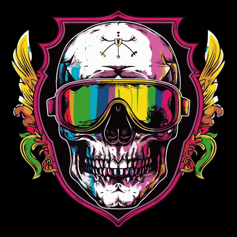 Ski Ski Masques Skull