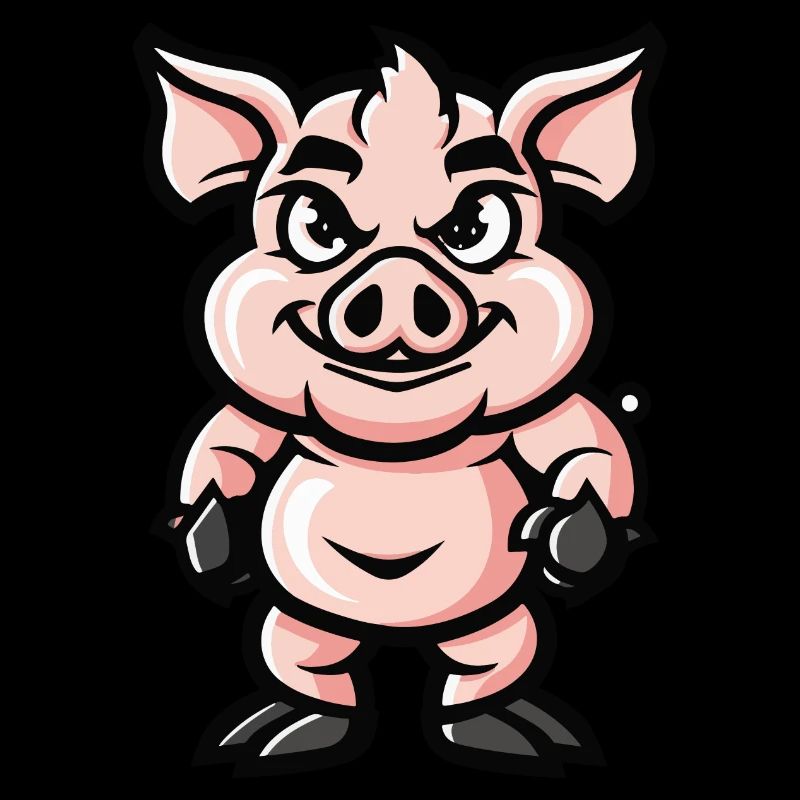 Schwein Comic