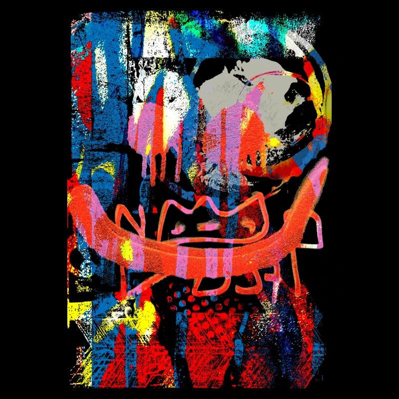Graffiti style Splash hip hop colors painter color