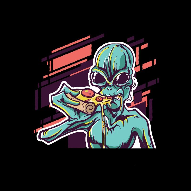 Pizza Monster Alien