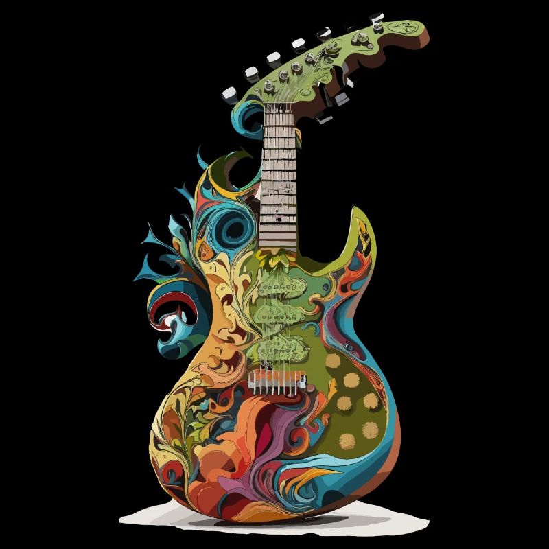 Psychedelic Groove: Cool Weed Head Guitar