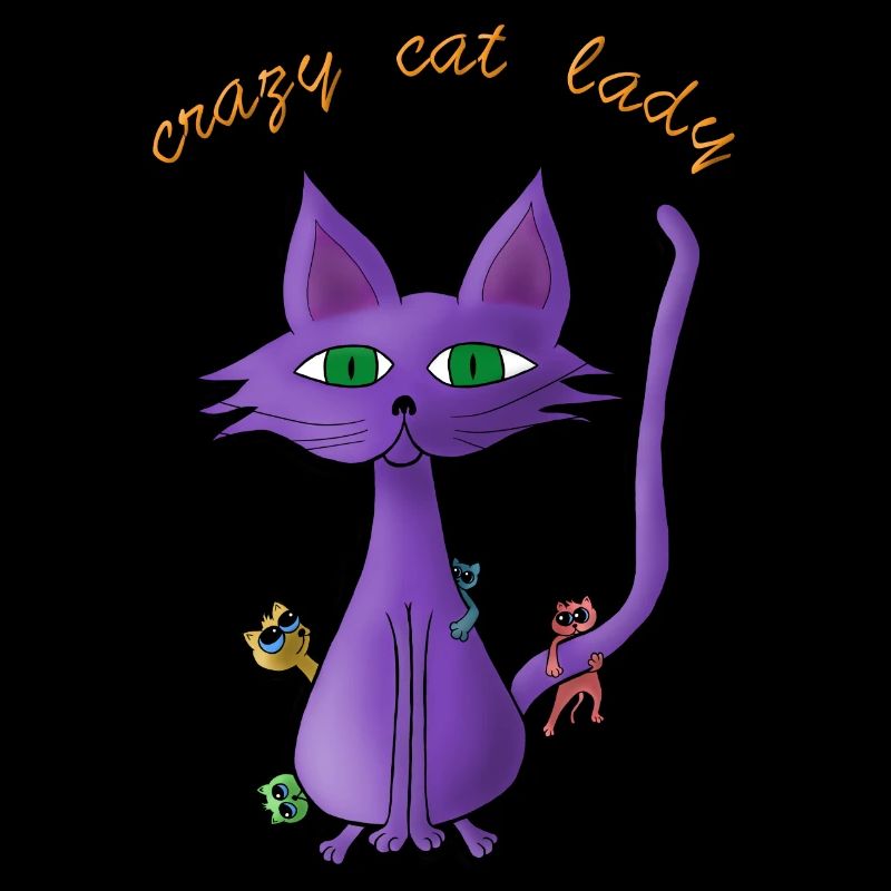 crazy cat lady
