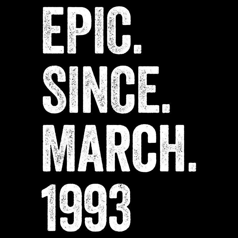 30 Years Epic Since March 1993 30th Birthday