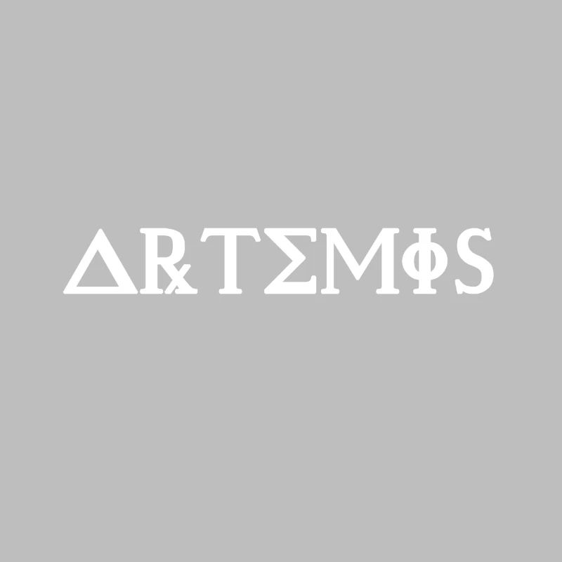 Artemis Design white in Greek script