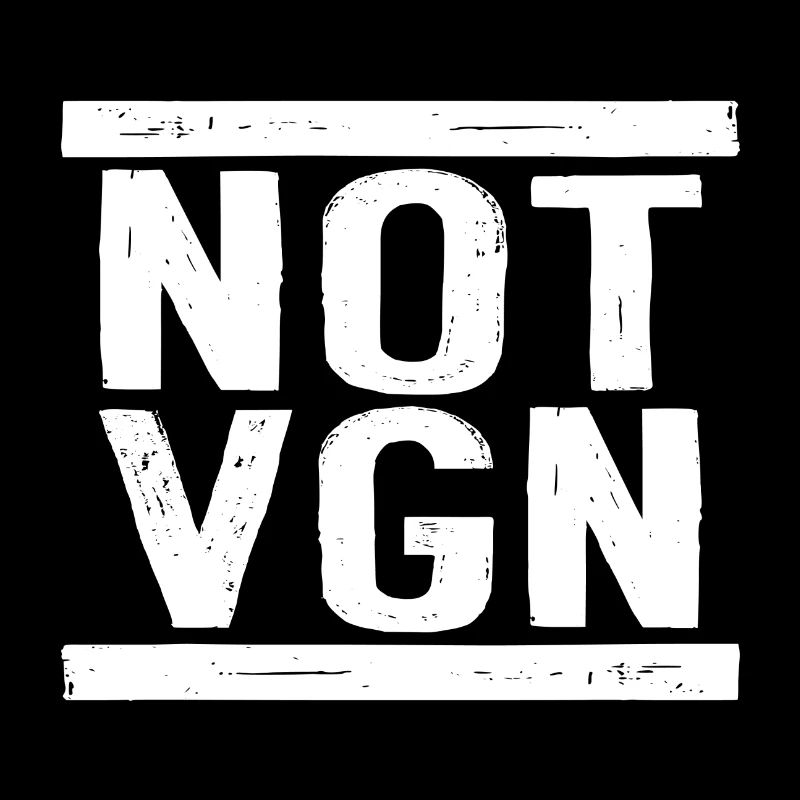 Not VGN Gift Plants Saying