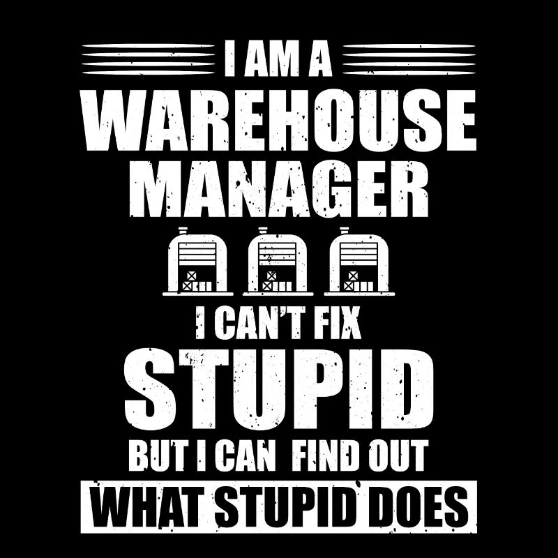 Funny Warehouse Manager Costume Logistics Service