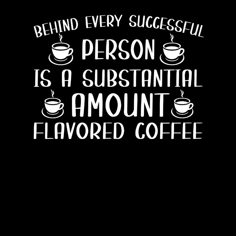 Drôle de dicton de café aromatisé