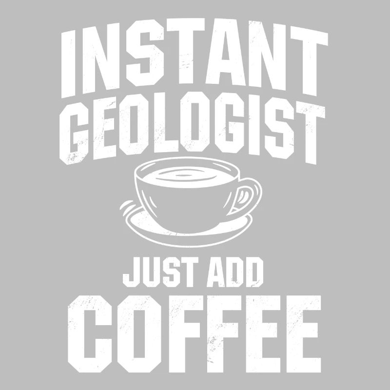 Le géologue instantané ajoute simplement du café