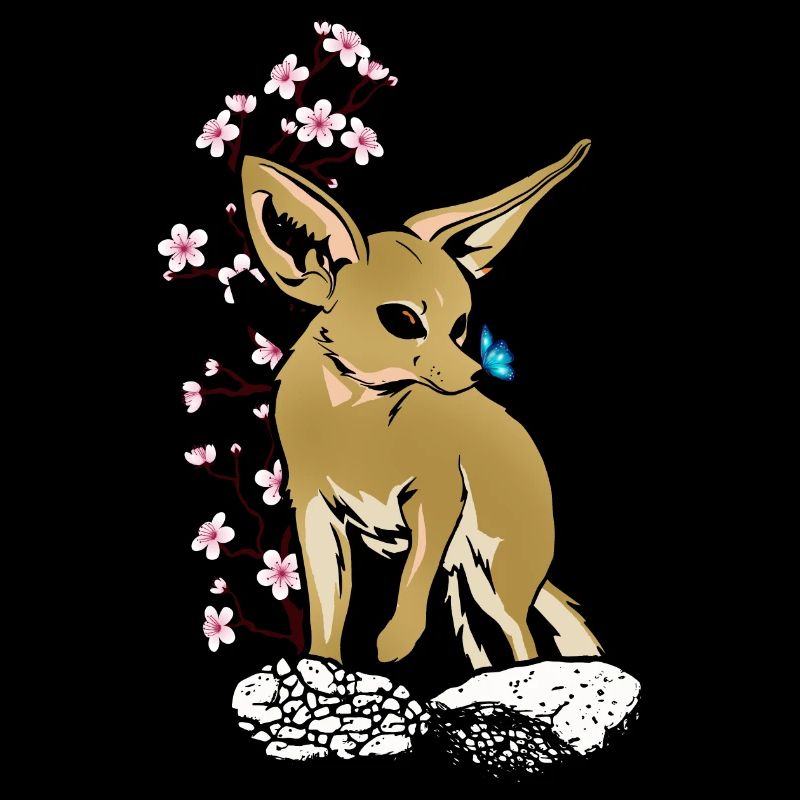 Fennec Foxes, Japanese Cherry, Fennec Foxes,