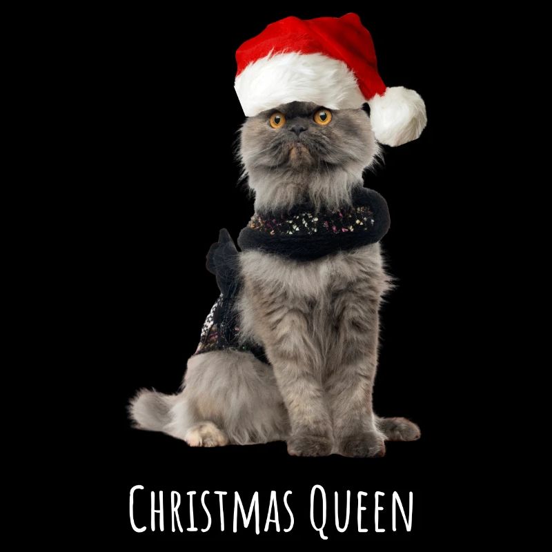 Christmas Queen Cat