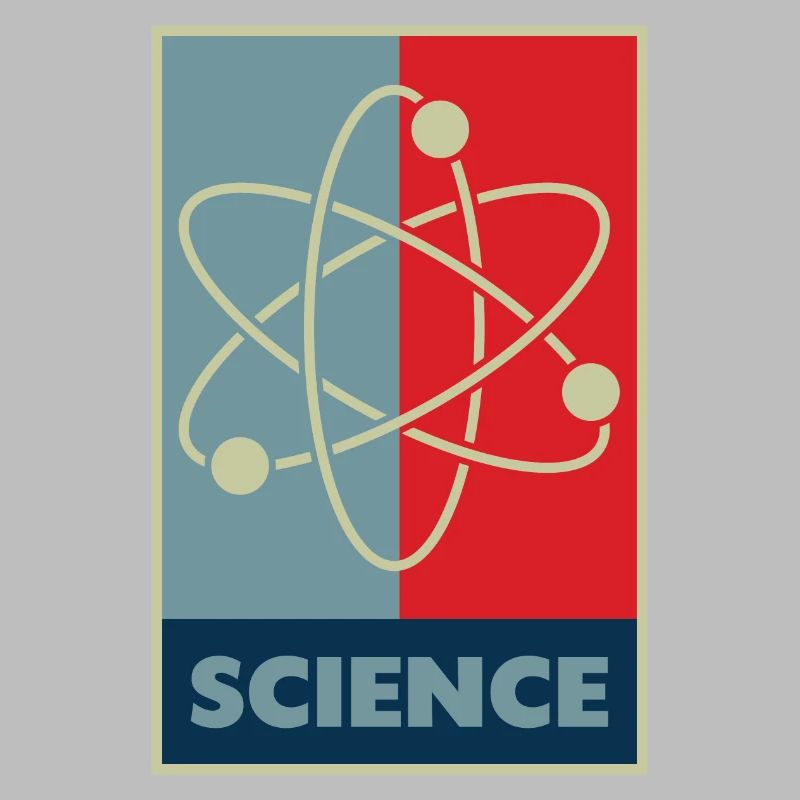 Modèle d'atome scientifique