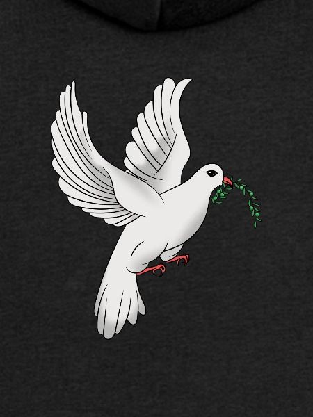 Dove of Peace with Olive Branch Dove Olive Branch