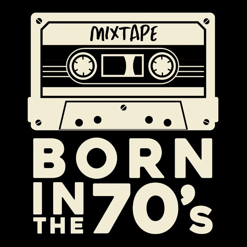 Born in the 70s - 70s cassette