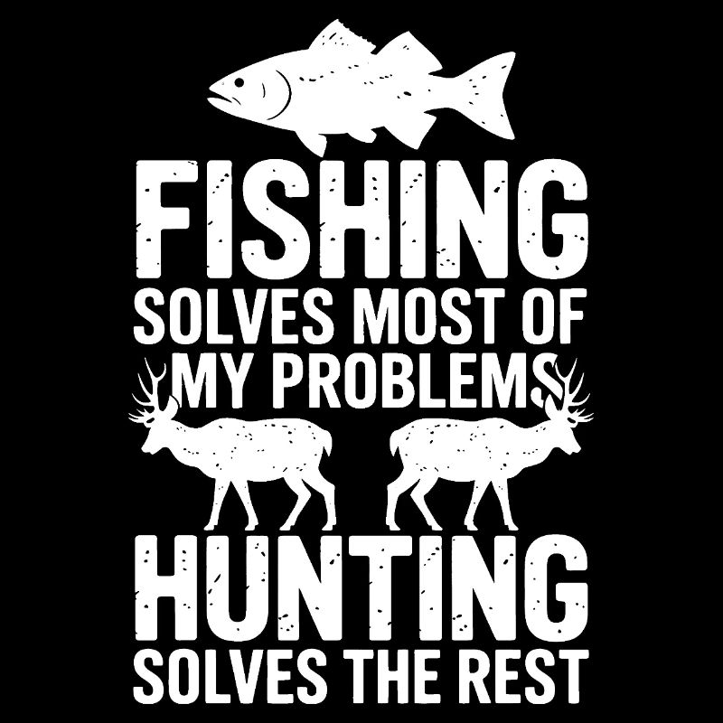 Pêche et chasse : problèmes résolus Tee