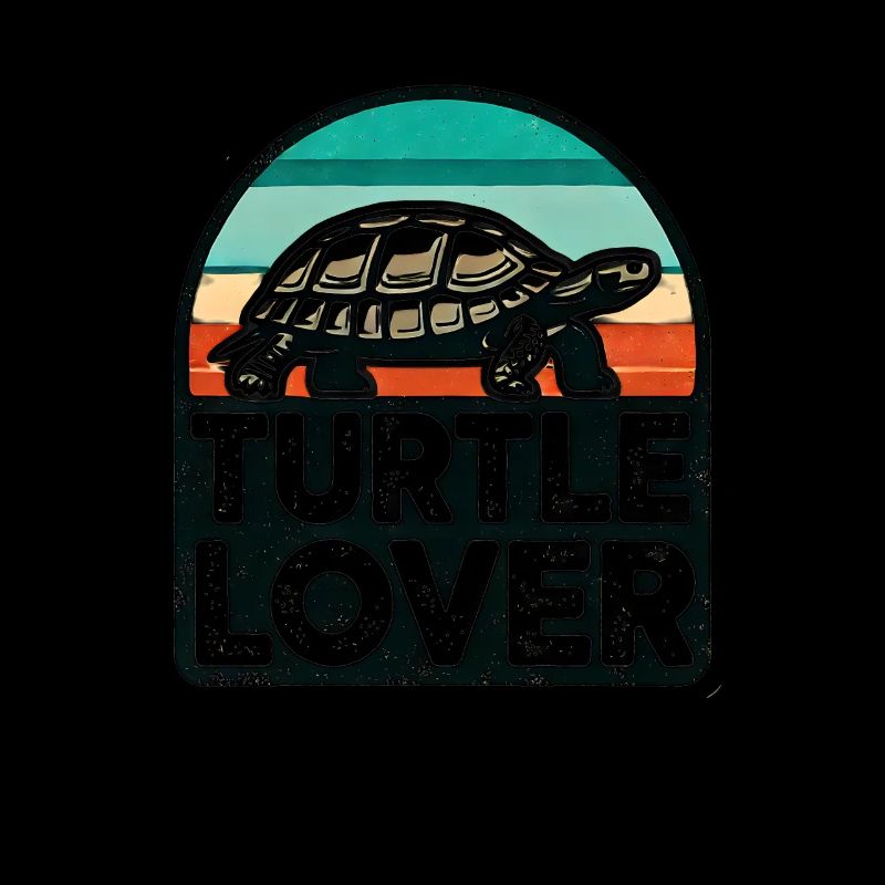 Turtle Lover Design - Perfect for Reptile