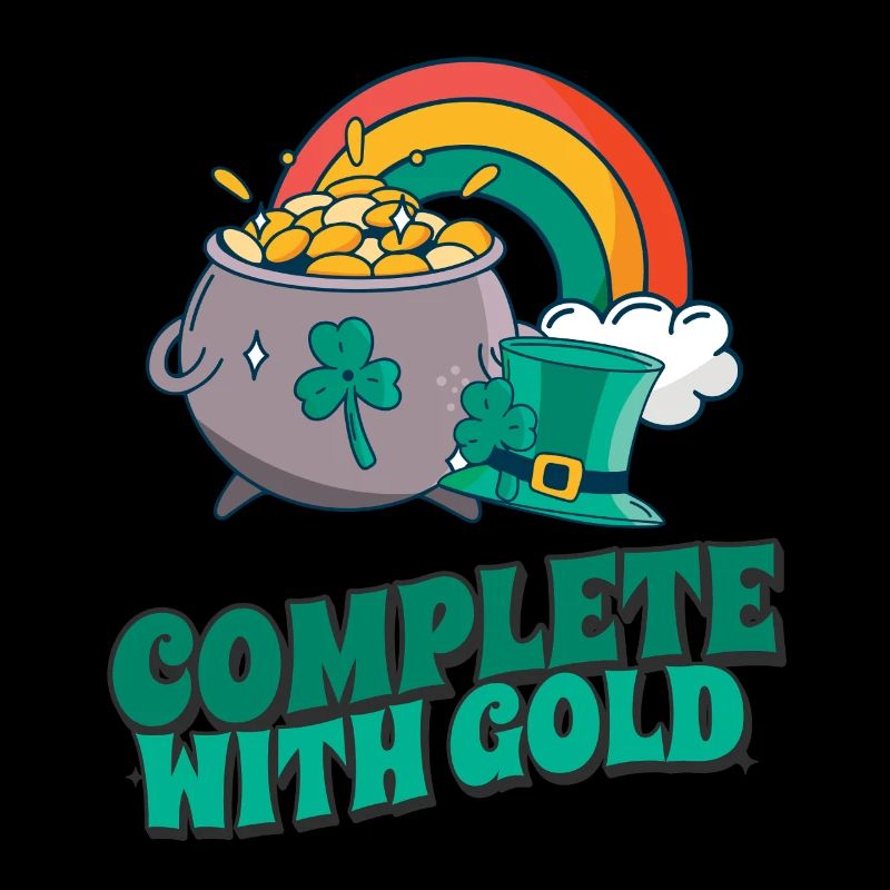 Complete with Gold - Rainbow and Fortune Inspired