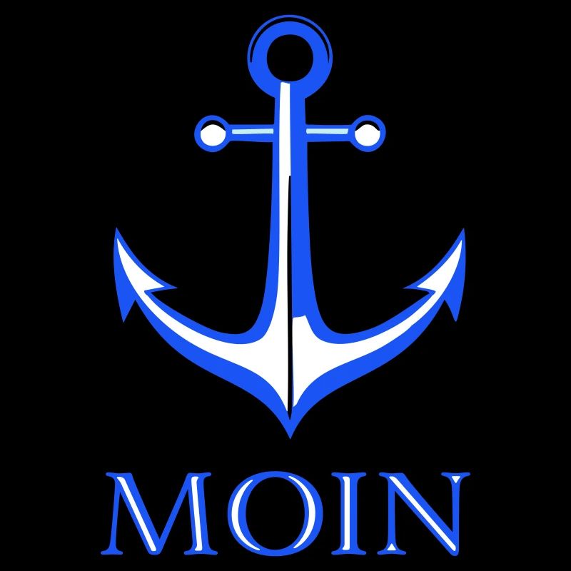 Moin mit Anker