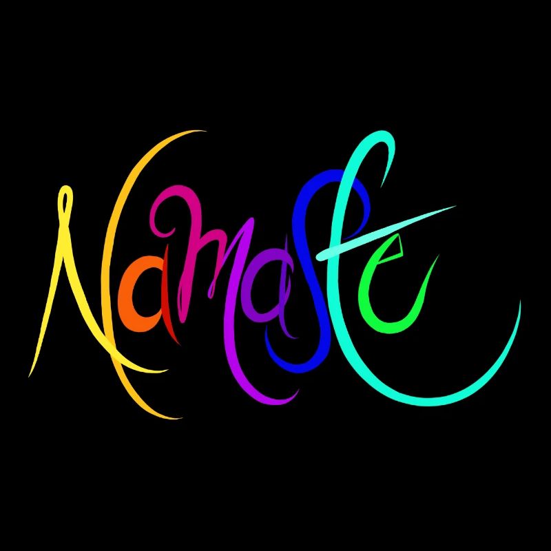 Namaste Regenbogen