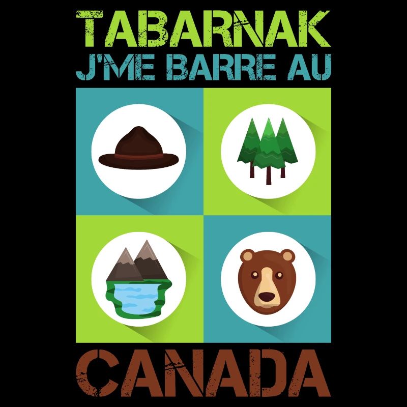 Tabarnak Je Me Barre Au Canada, Feuille D'érable