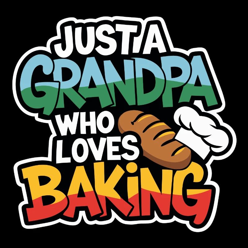 Opa ist Bäcker unser Opa backt gerne