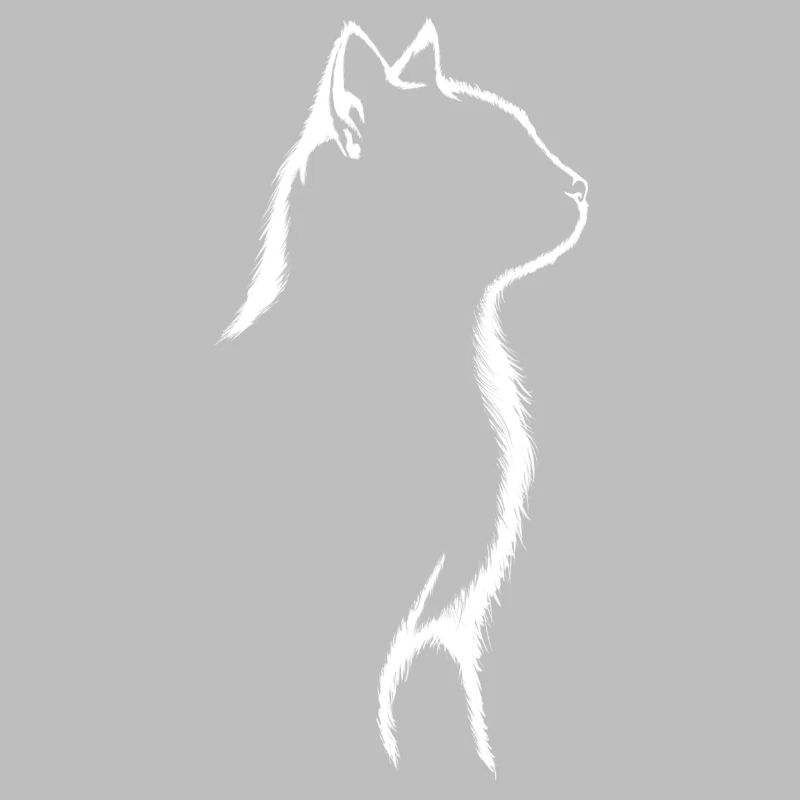 Silhouette de chat