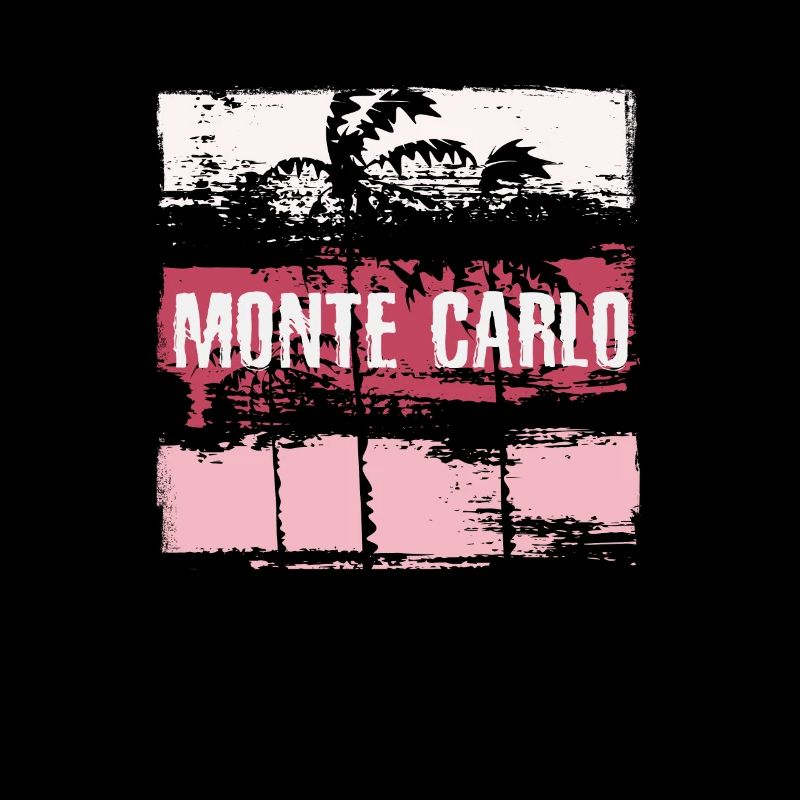 Monte Carlo Vacation Souvenir Abstract Artistic