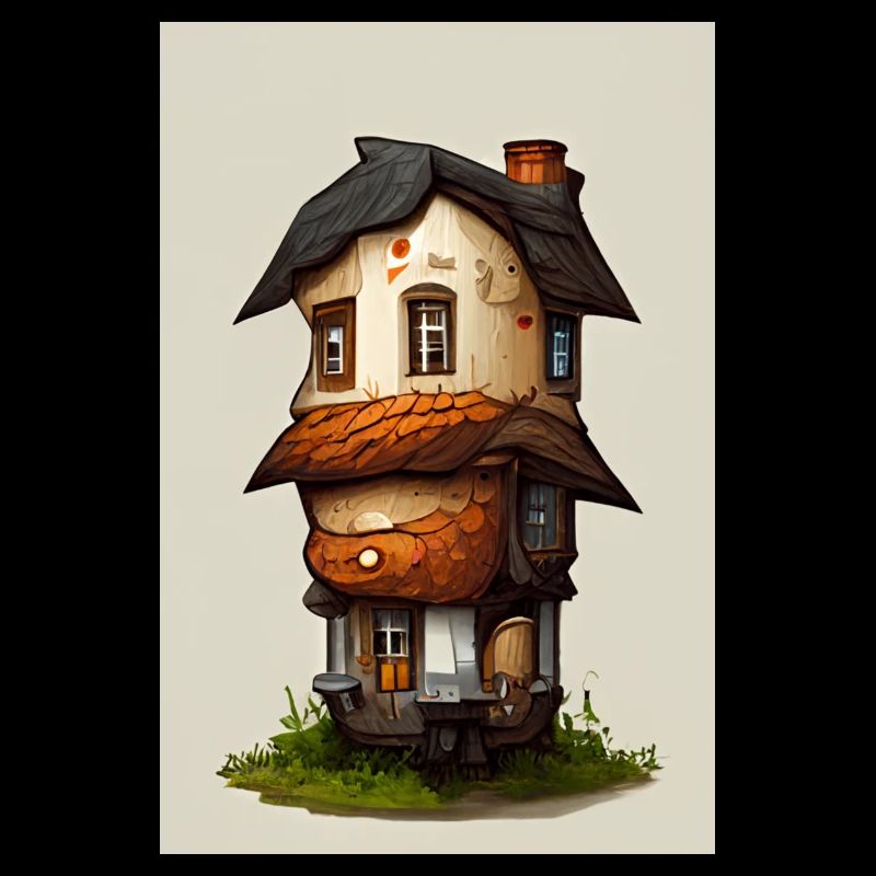 Small house farm