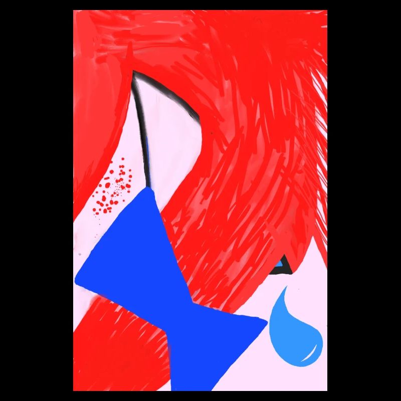 Redhead and tears.