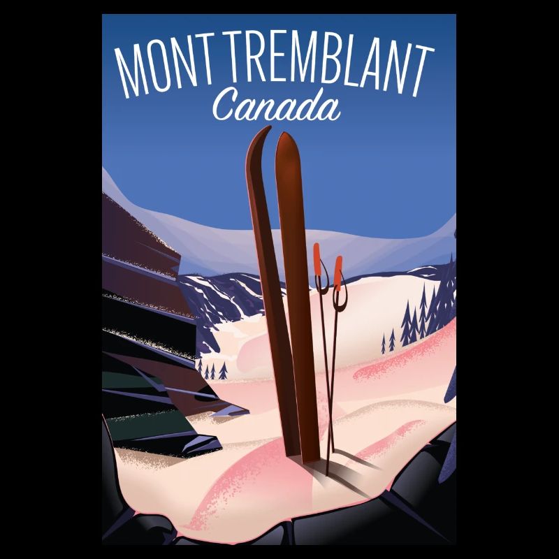 Mont Tremblant Kanada Ski