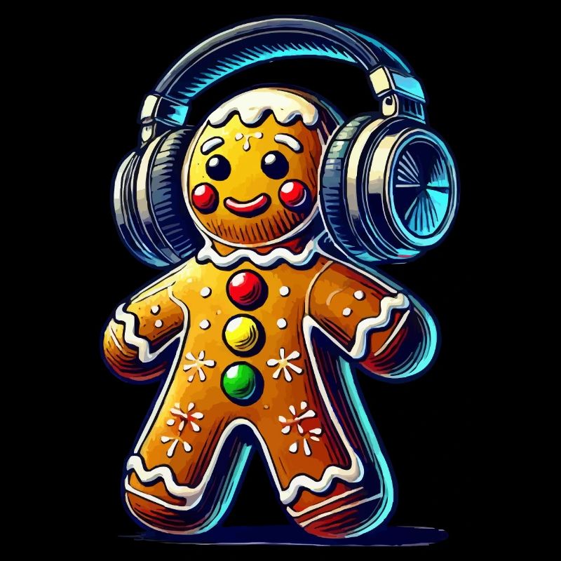 Gingerbread Music Lebkuchenmann