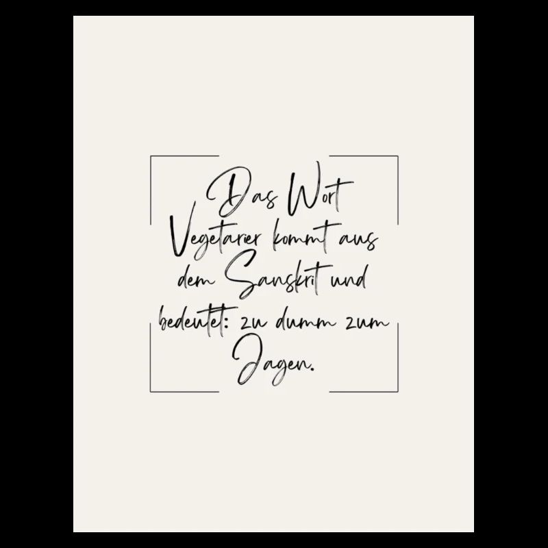 Der Vegetarier