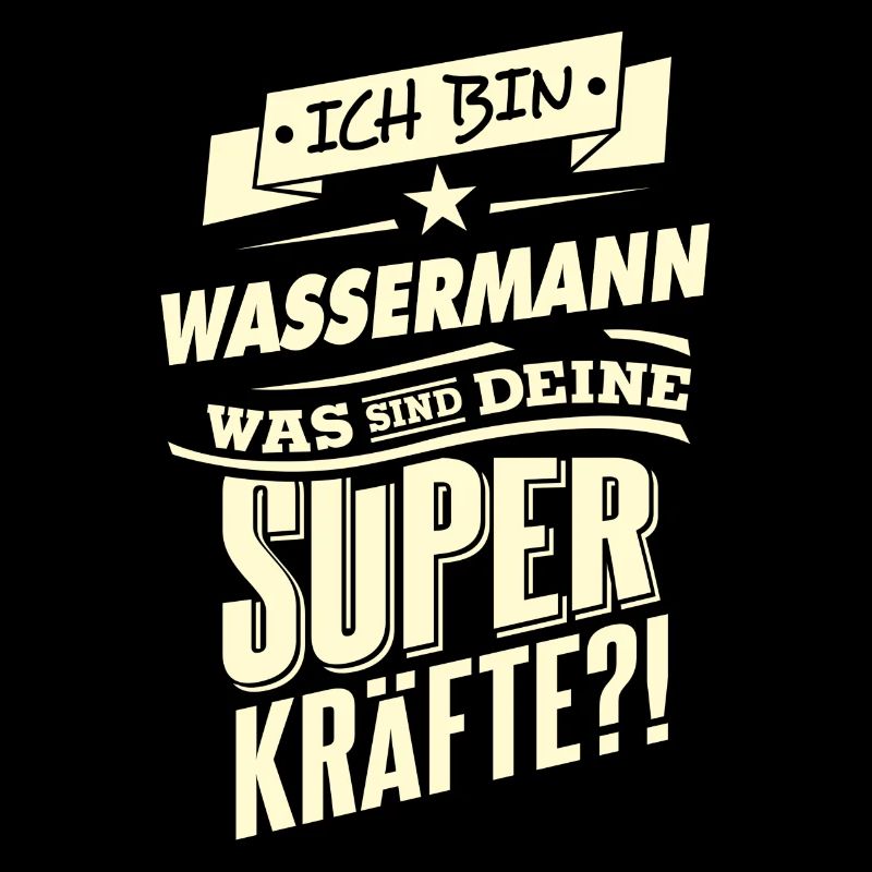 Superkräfte Wassermann Rahmenlos Sternzeichen Ge