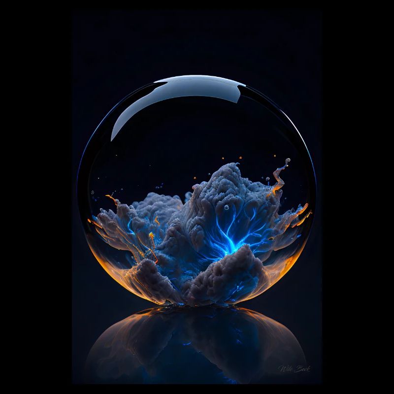 Clouds in a bubble fire 3