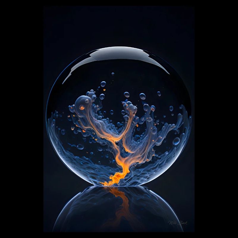 Clouds in a bubble fire 2