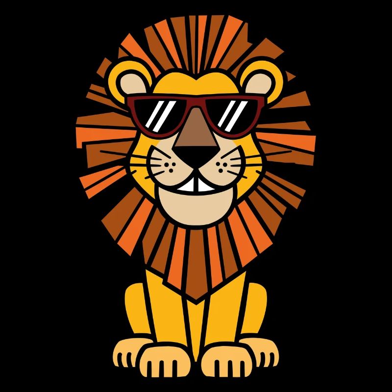 Majestic Cool Lion