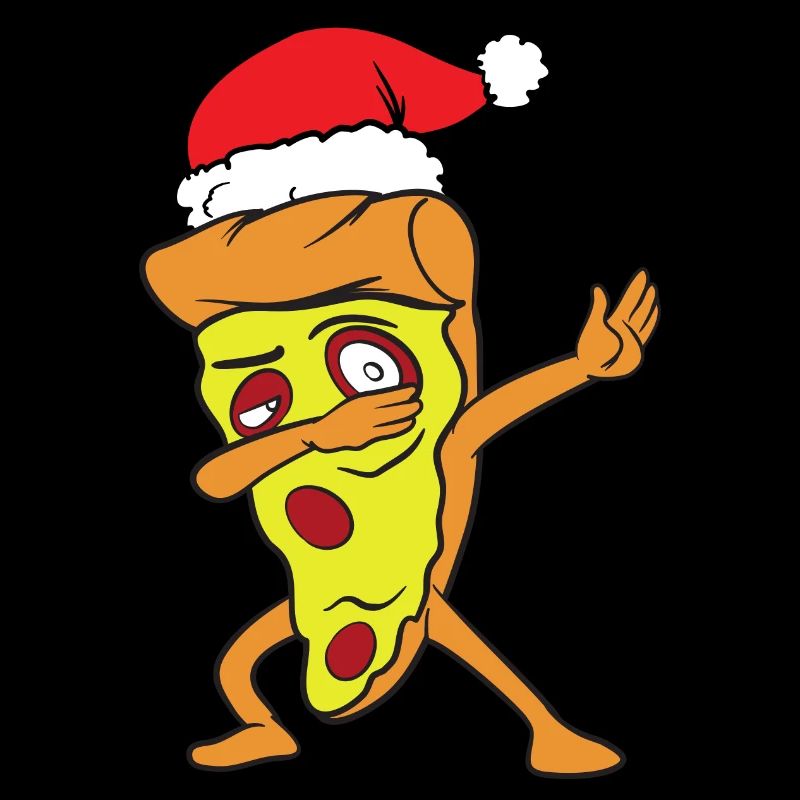 Christmas Dabbing Dab Pizza