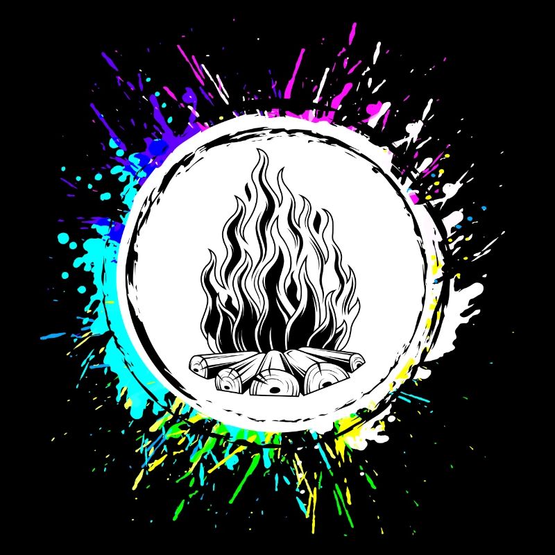Campfire Flame Camping