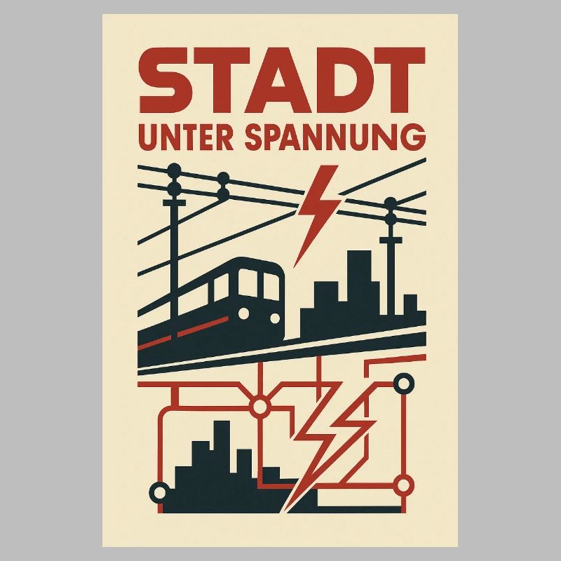 City Under Voltage Subway Lightning Current Metropolis