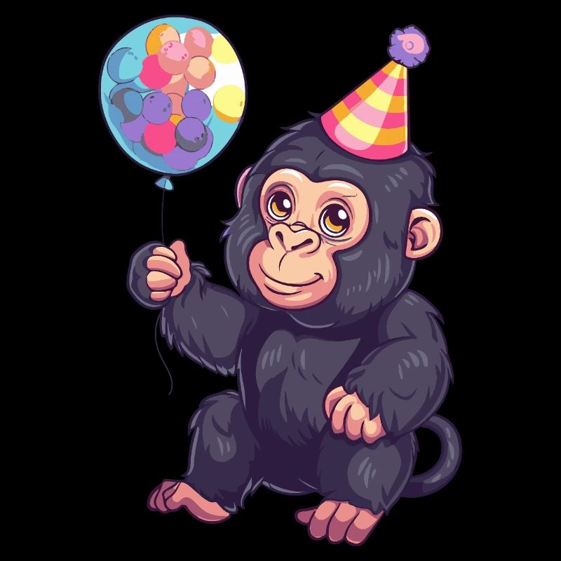 Gorille Anniversaire Bébé