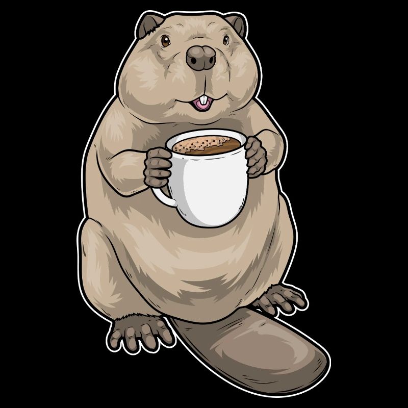 Tasse de café Beaver