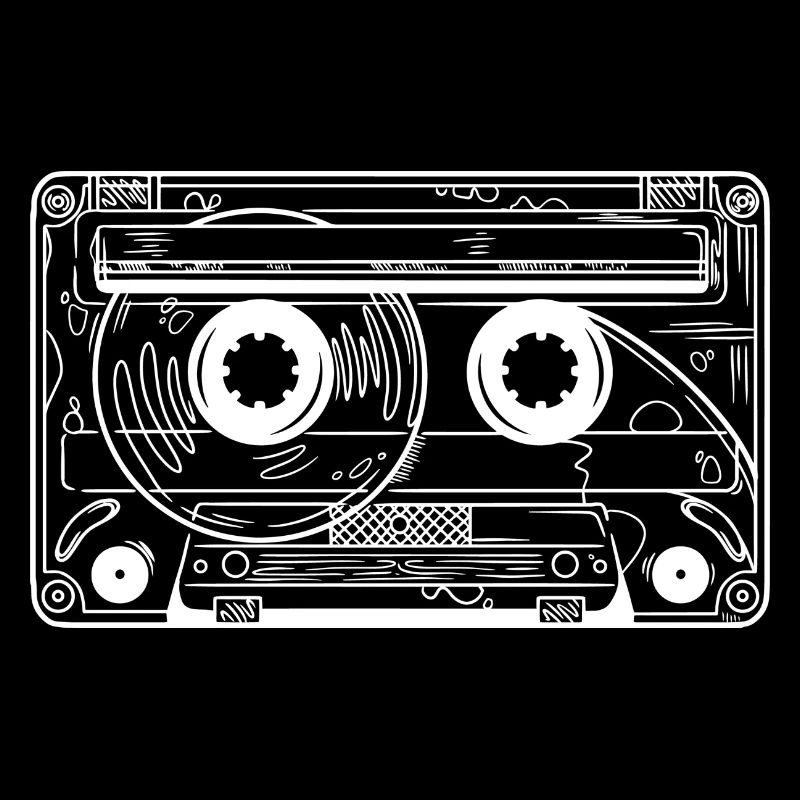 Cassette Retro I idée cadeau pour les mélomanes