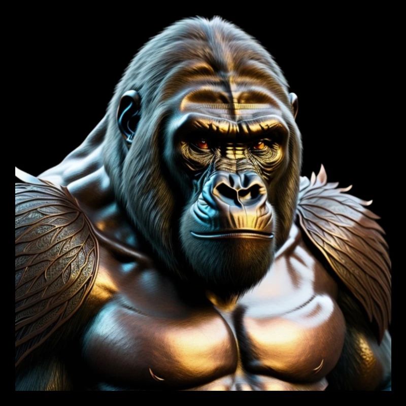 Le gorille de bronze