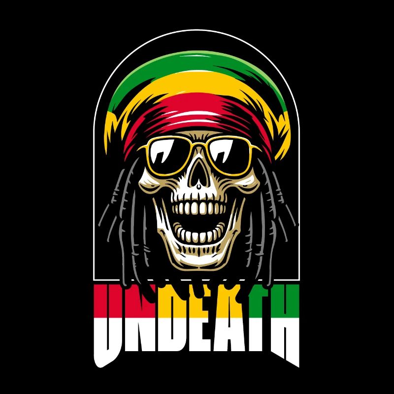 Reggae Skull Undeath